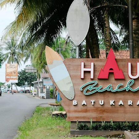 Hotel Hau Beach Batukaras Pangandaran Exterior foto