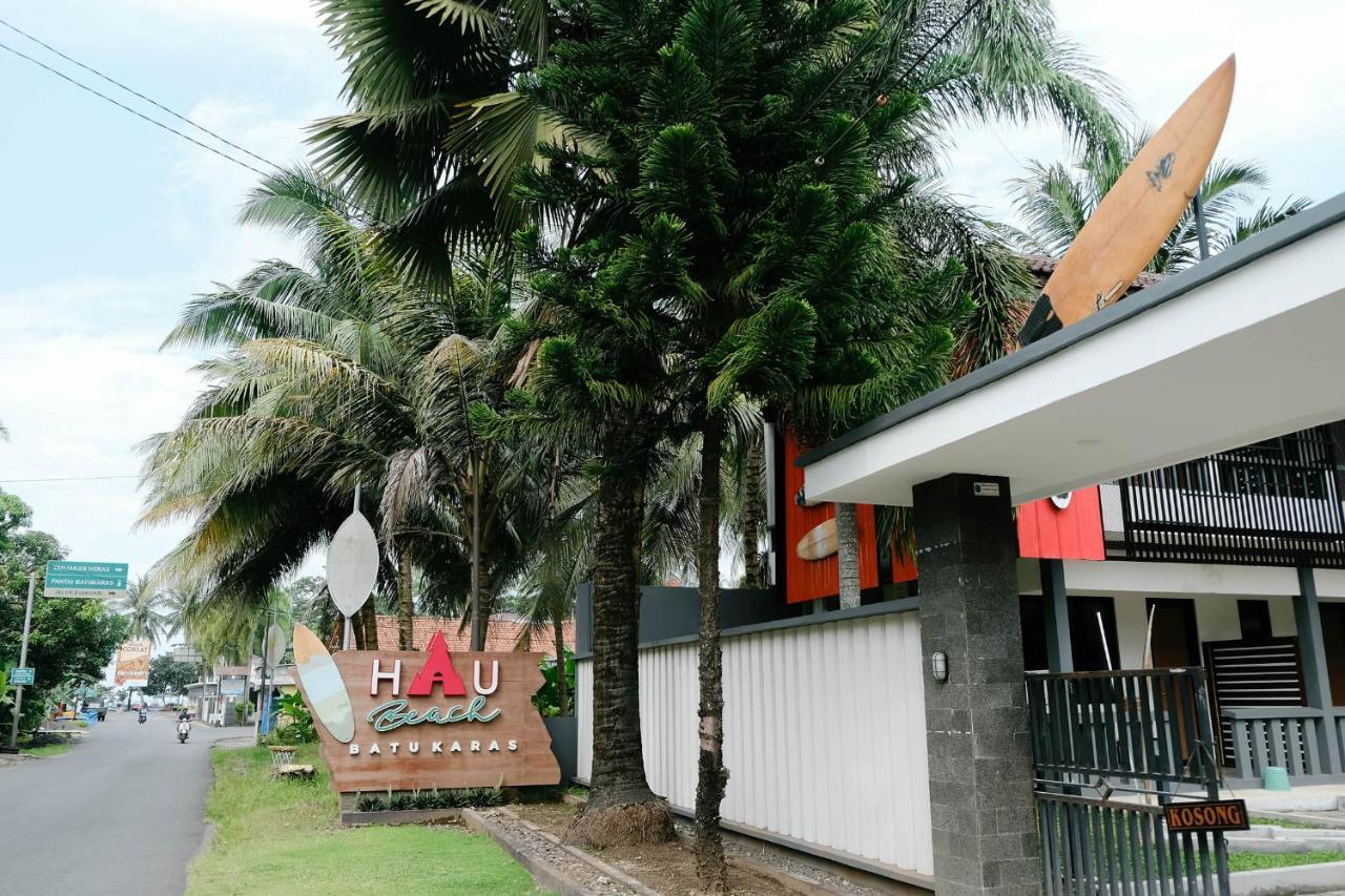 Hotel Hau Beach Batukaras Pangandaran Exterior foto